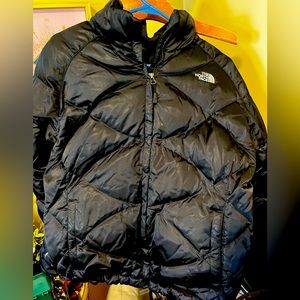 North face women’s puffer jacket. Down , XL very good condition